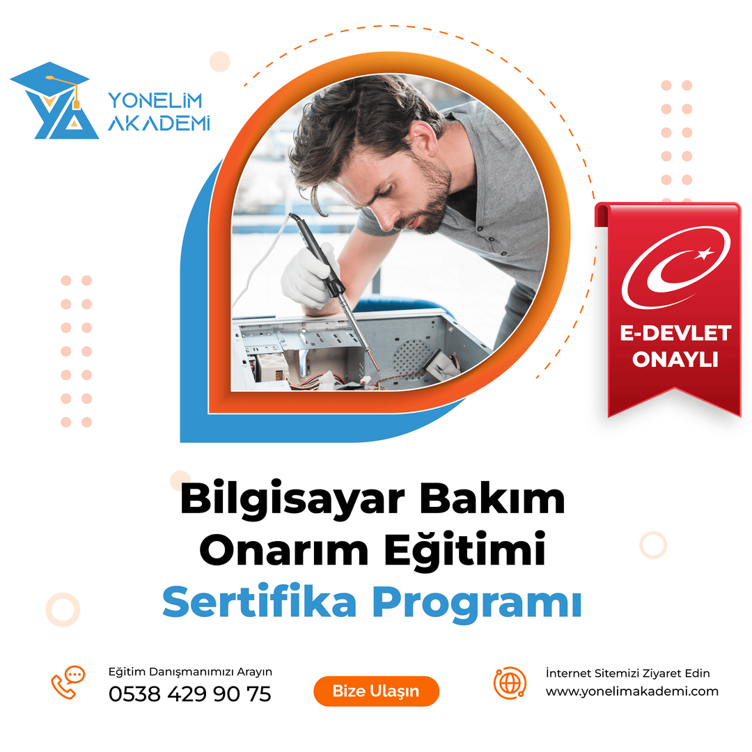 Bilgisayar Bakım Onarım Eğitimi