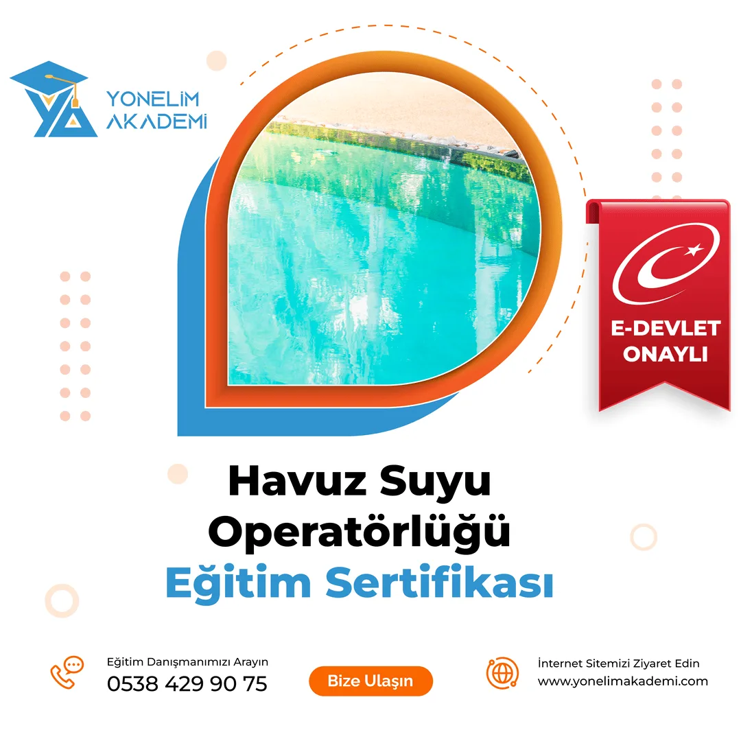 Havuz Suyu Operatörlüğü Eğitimi
